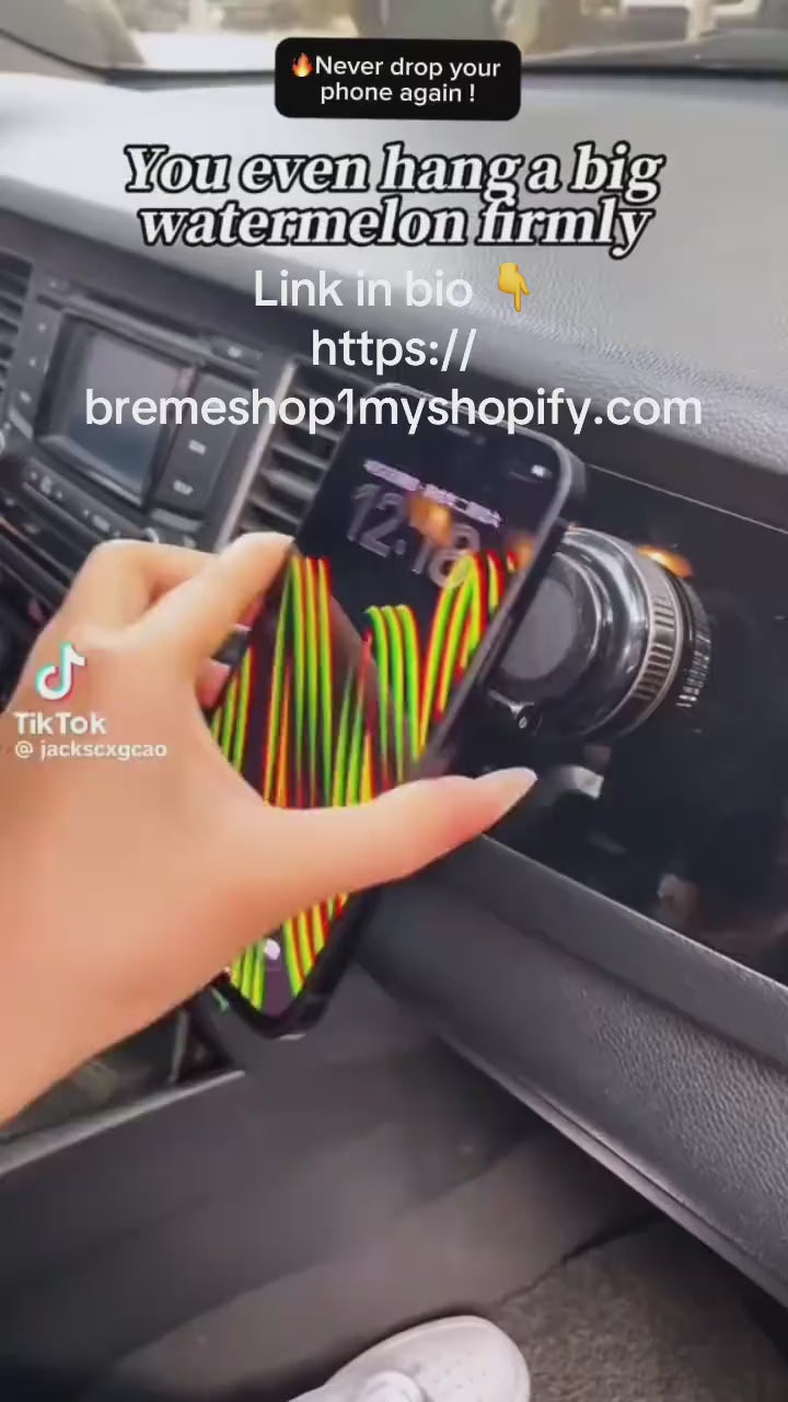 Magnetic Car Phone Holder - Strong and Secure Mount